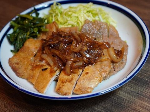 簡単で美味しい、豚の生姜焼き